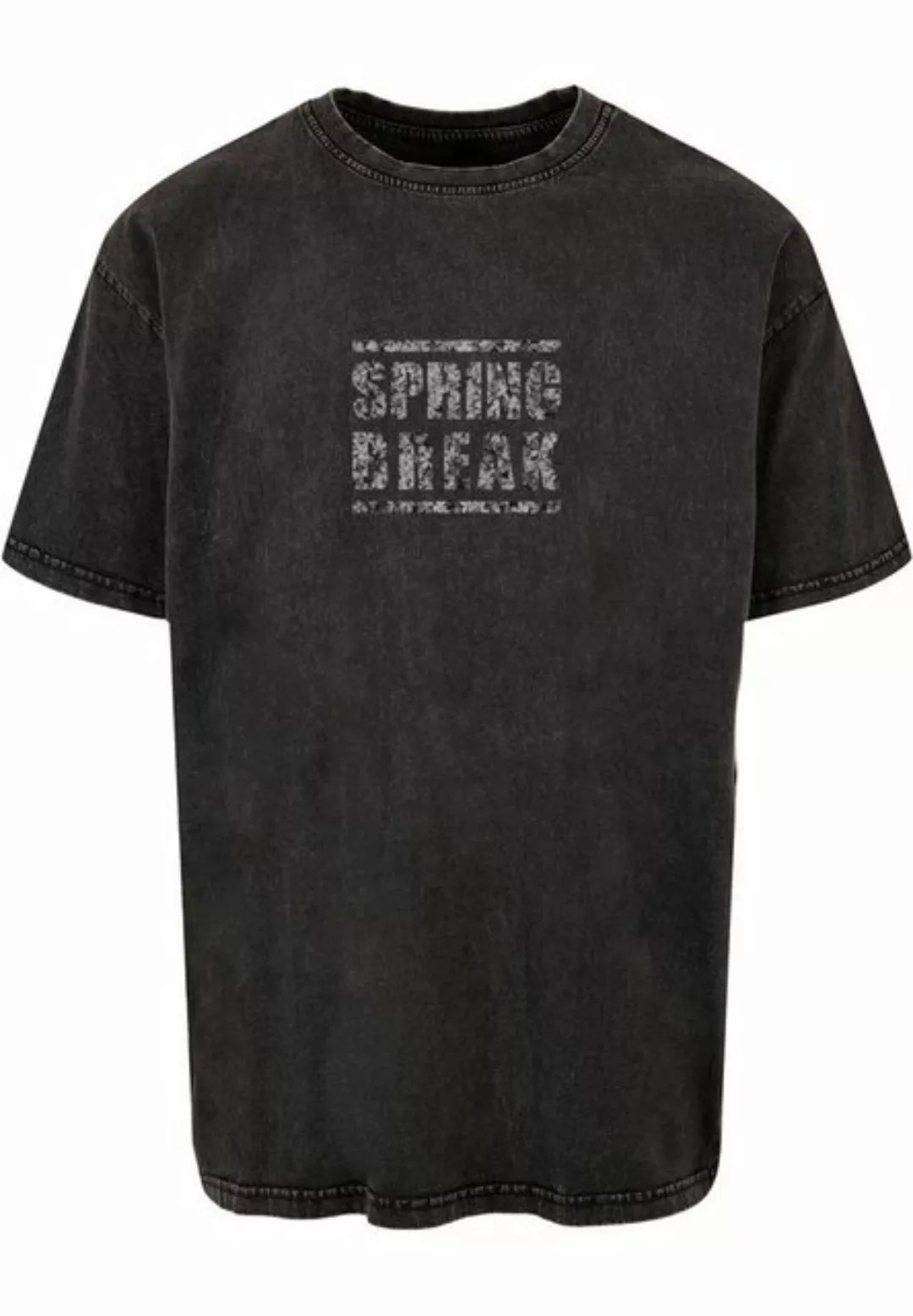 Merchcode T-Shirt Herren Spring Break 2 Acid Washed Heavy Oversized Tee (1- günstig online kaufen