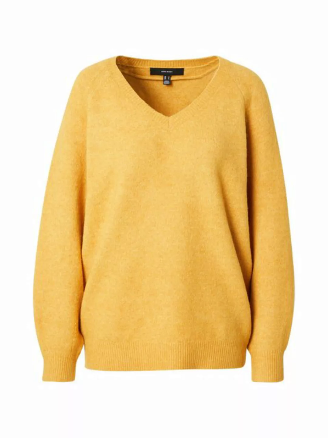 Vero Moda V-Ausschnitt-Pullover VMLEAF (1-tlg) Plain/ohne Details günstig online kaufen