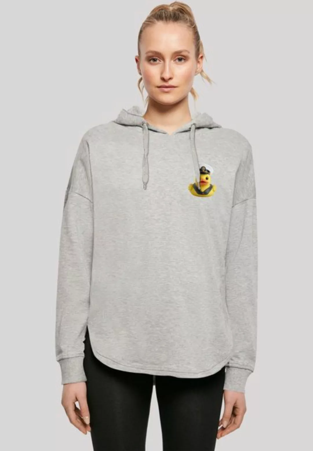 F4NT4STIC Kapuzenpullover Rubber Duck Captain OVERSIZE HOODIE Print günstig online kaufen