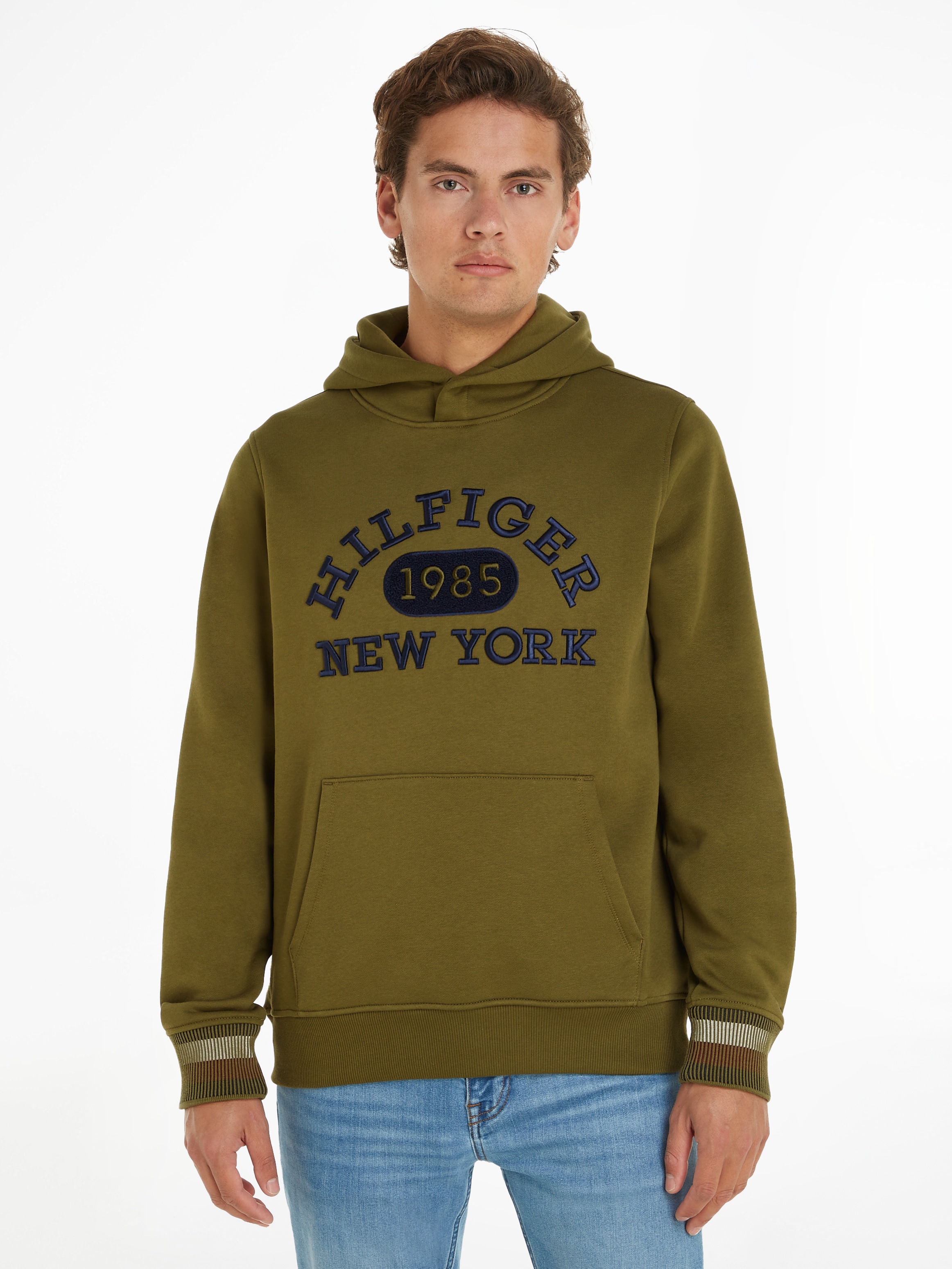 Tommy Hilfiger Sweatshirt MONOTYPE COLLEGIATE HOODIE günstig online kaufen