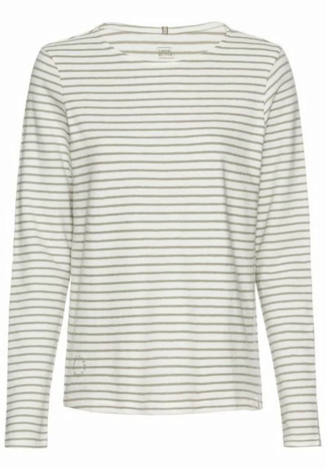 camel active T-Shirt TSHIRT, Eukalyptus Stripes günstig online kaufen