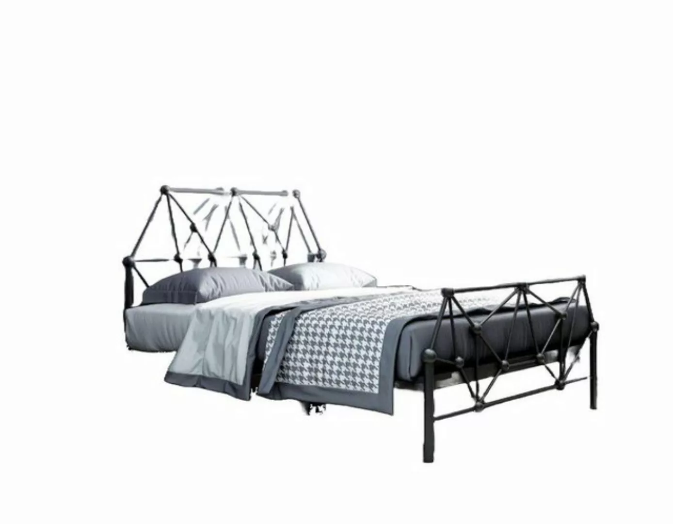 JVmoebel Bett, Italienische Designer Schlazimmer Betten 180x200cm Leder Neu günstig online kaufen