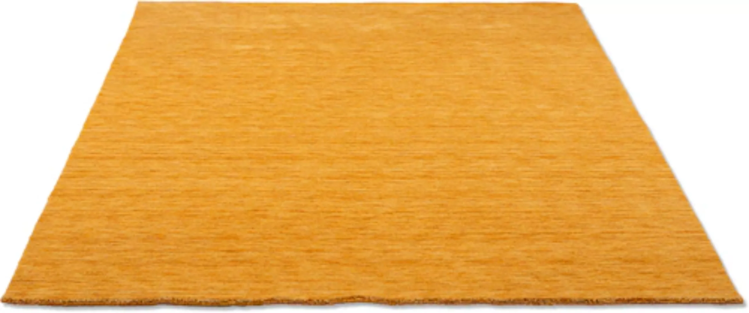 THEKO Wollteppich »Holi«, rechteckig, Uni-Farben, leicht meliert, reine Wol günstig online kaufen