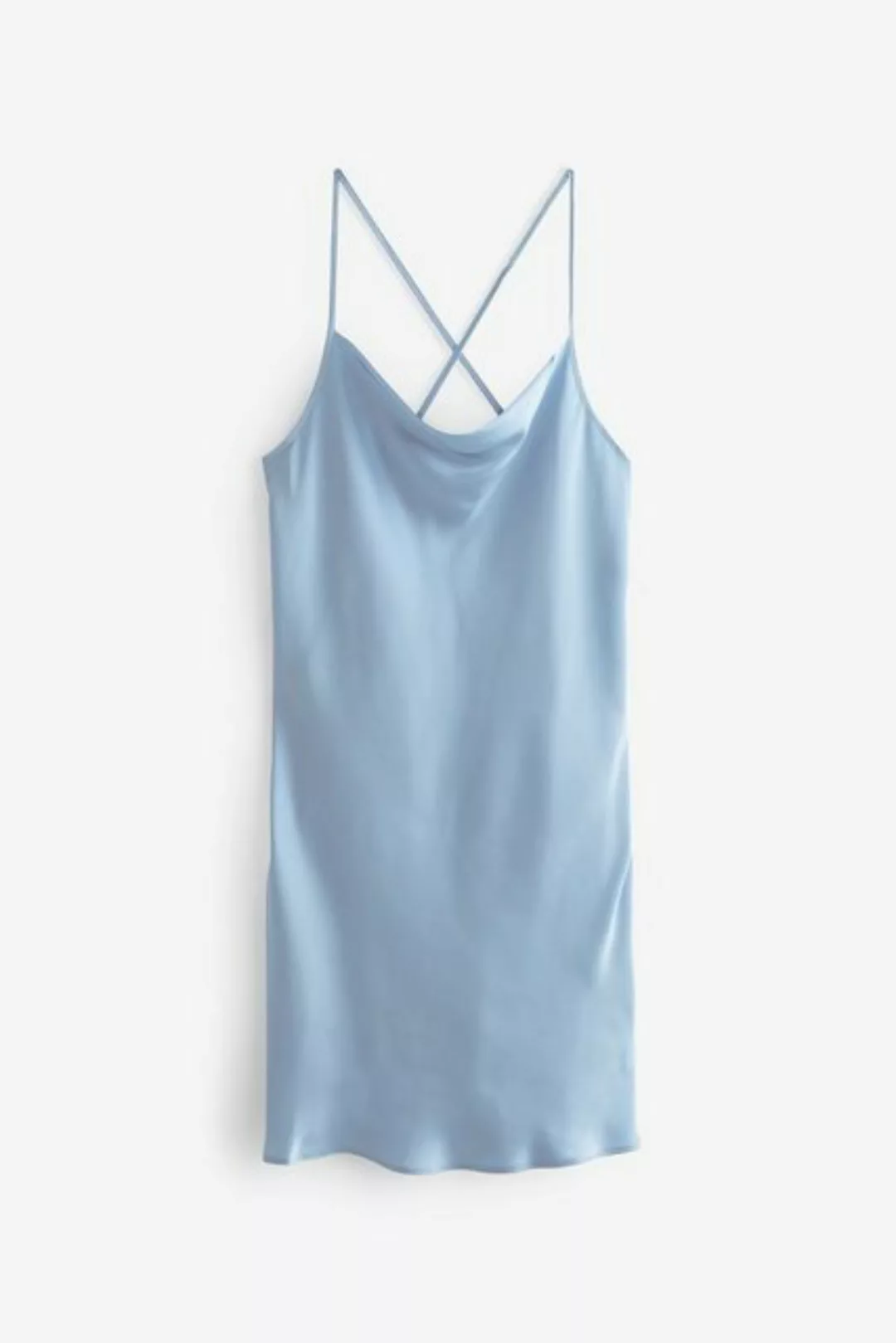 Next Unterkleid Satin-Unterkleid mit Wasserfallkragen (1-tlg) günstig online kaufen