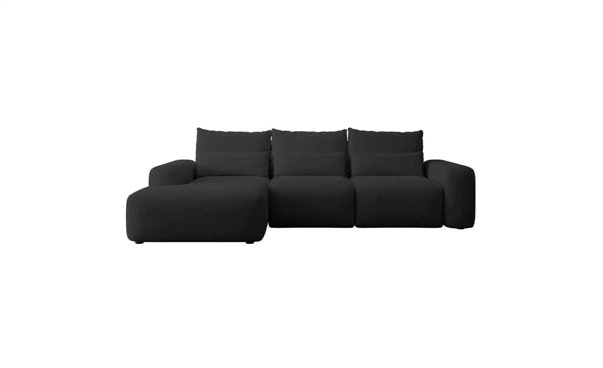 Selsey Ecksofa mit Schlaffunktion Carnos ¦ schwarz ¦ Maße (cm): B: 264 H: 8 günstig online kaufen