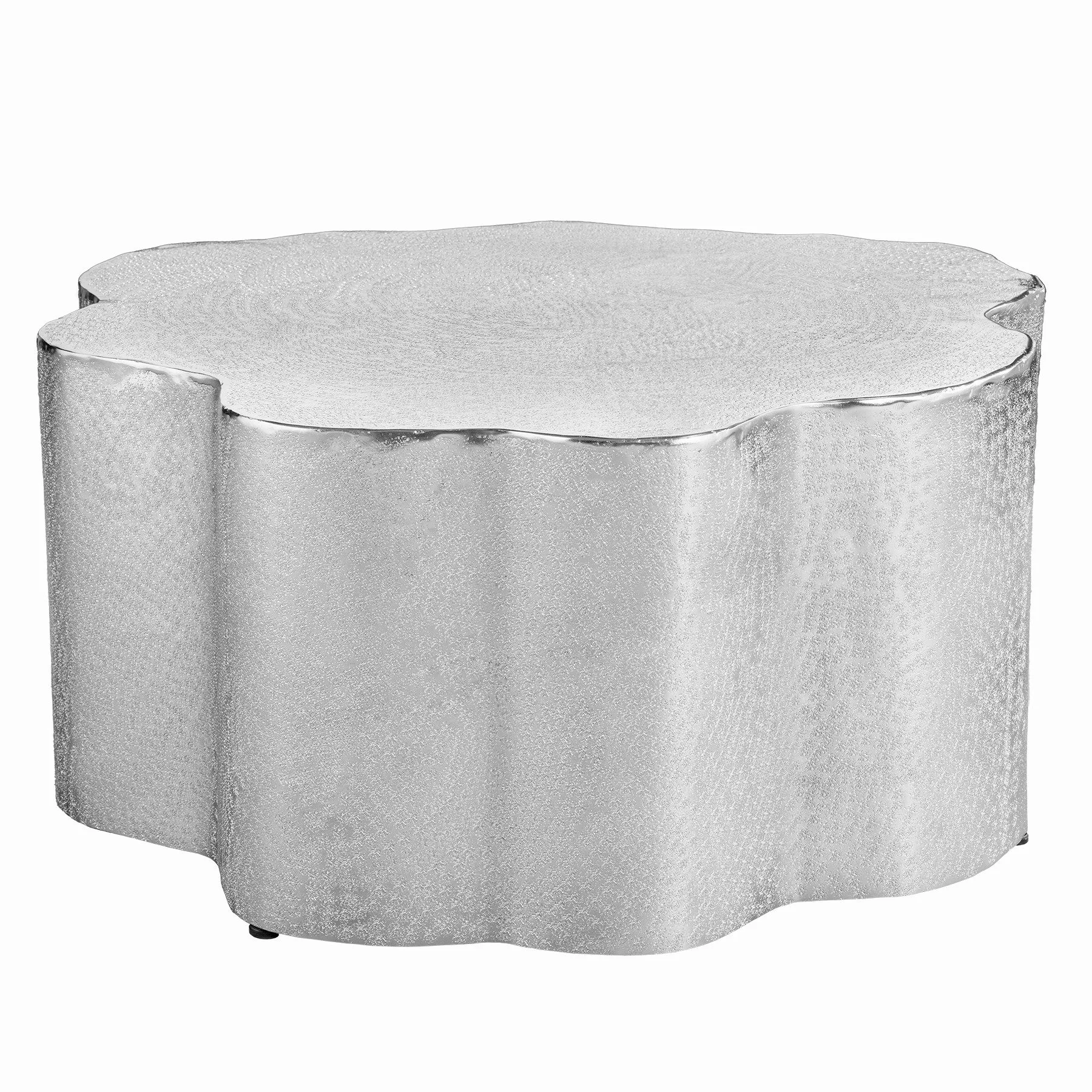 riess-ambiente Couchtisch ORGANIC ORIENT 75cm silber günstig online kaufen