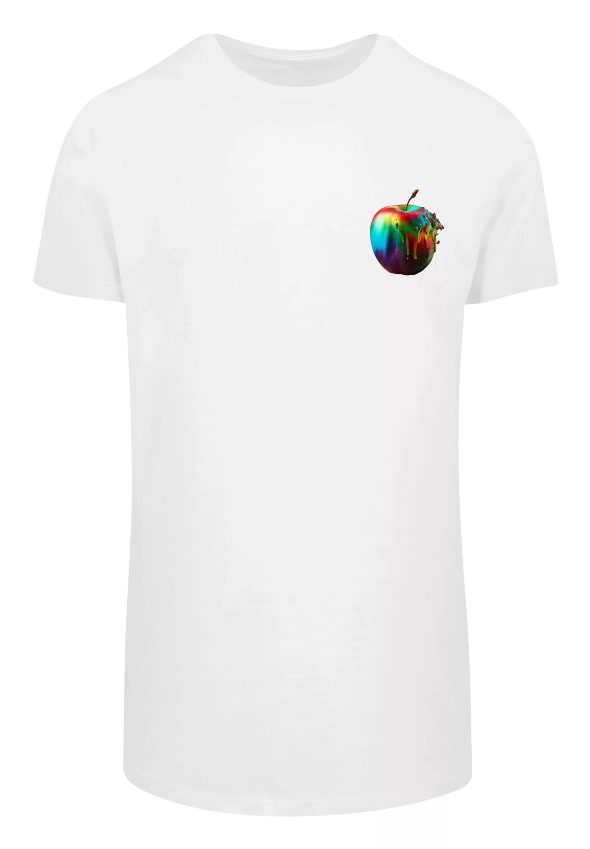 F4NT4STIC T-Shirt "Colorfood Collection - Rainbow Apple", Print günstig online kaufen