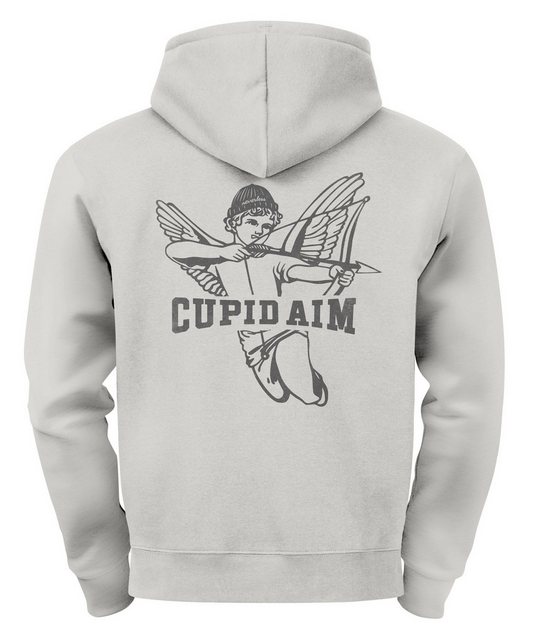 Neverless Hoodie Hoodie Herren Print Engel Aufdruck Schriftzug Cupid Aim Am günstig online kaufen