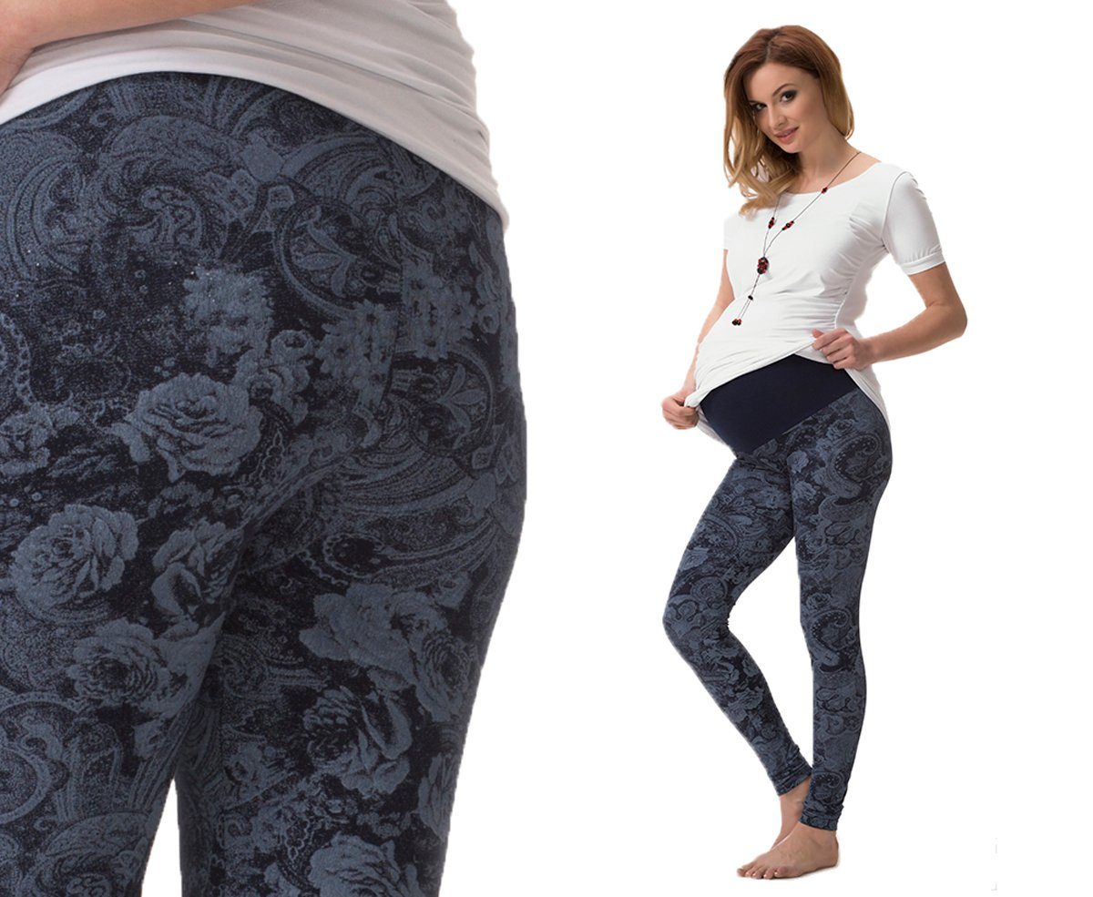 YESET Umstandsleggings Umstand Hose Muster Leggings günstig online kaufen