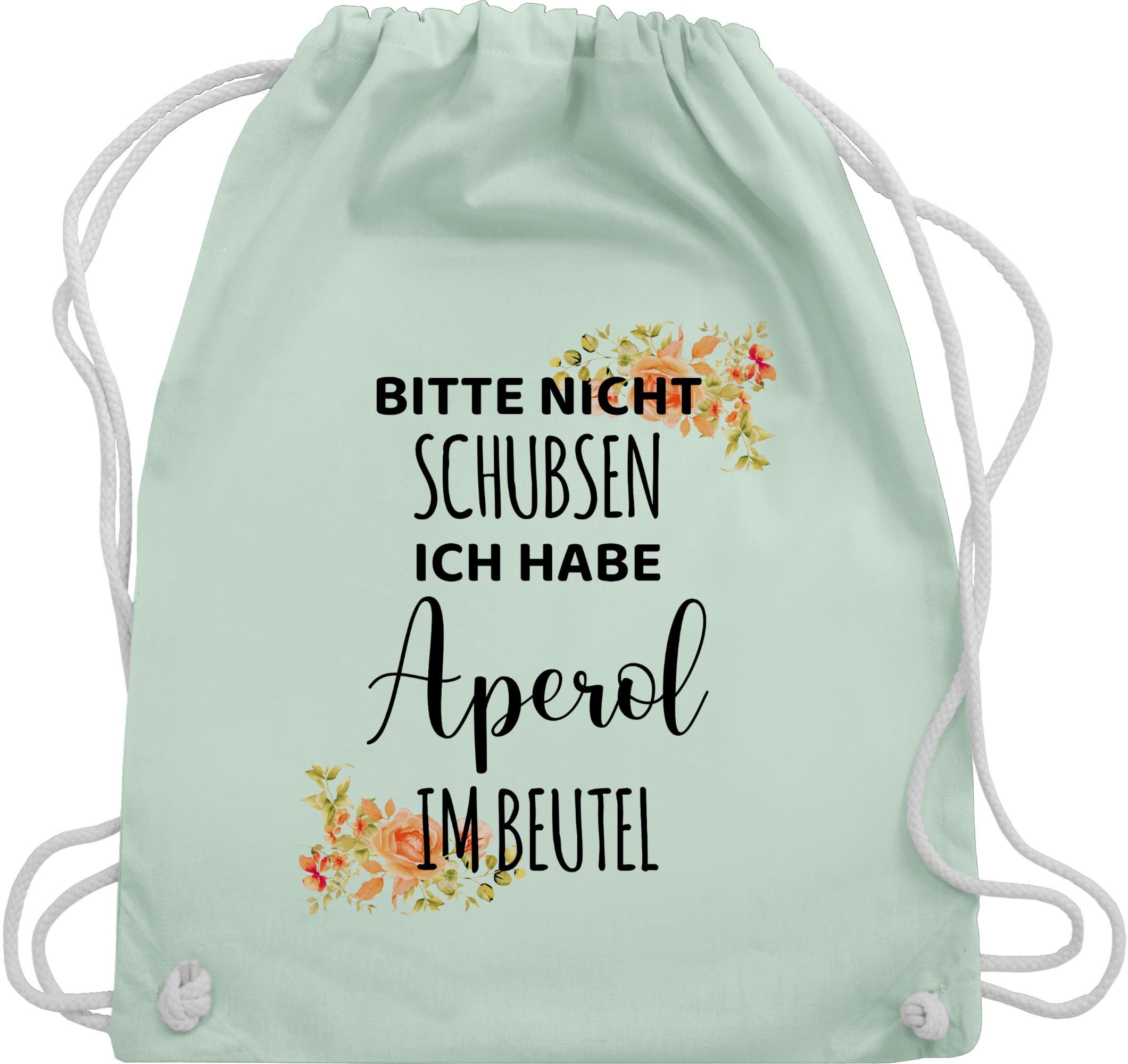 Shirtracer Turnbeutel Bitte nicht schubsen ich günstig online kaufen
