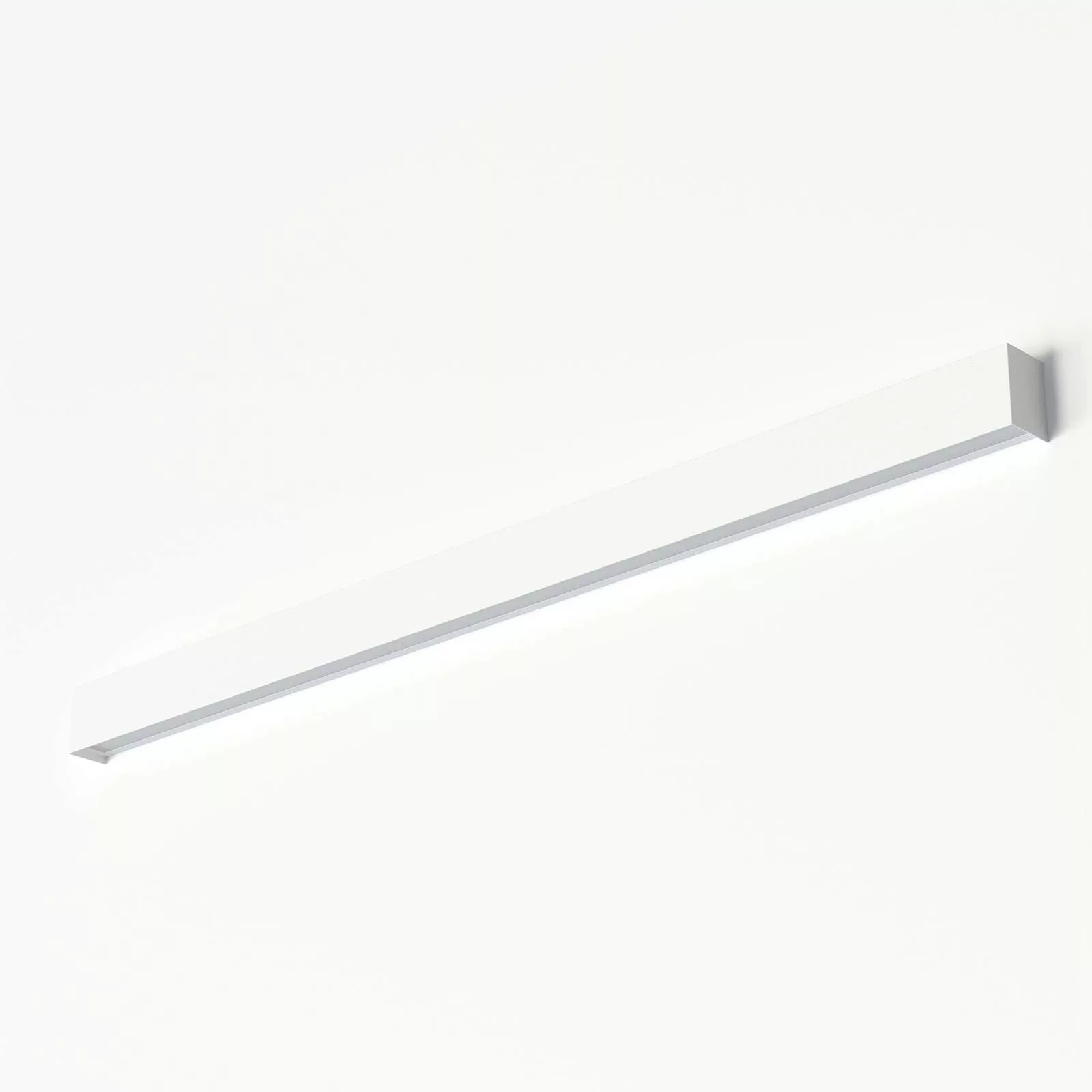 Wandleuchte Straight L, 122 cm, weiß günstig online kaufen