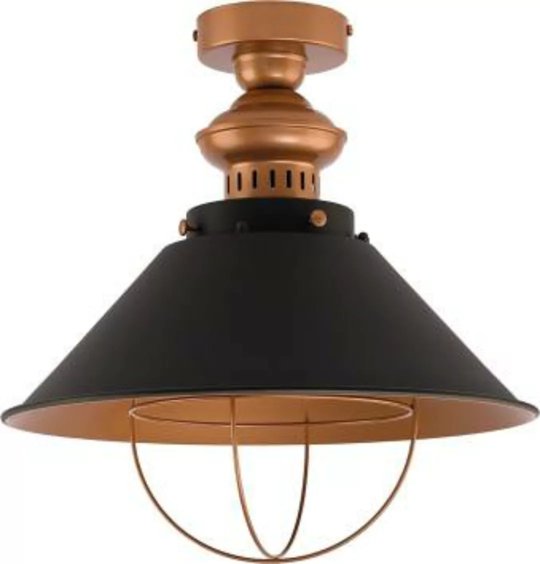 Deckenlampe Kupfer Schwarz günstig online kaufen