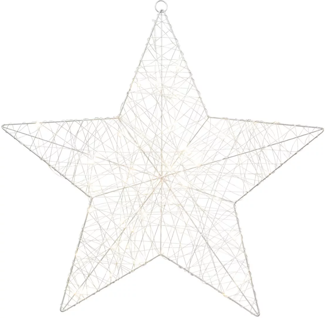 Creativ light Dekostern "Weihnachtsstern, Weihnachtsdeko", mit 50 LEDs günstig online kaufen