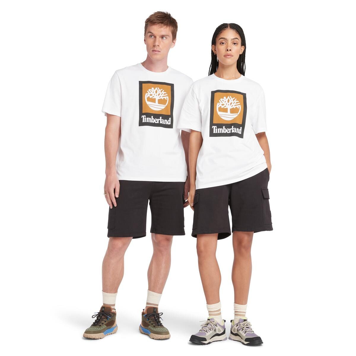 Timberland T-Shirt STACK LOGO Colored Short günstig online kaufen