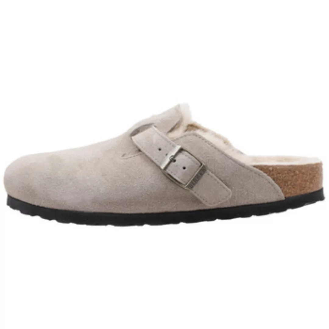 BIRKENSTOCK  Clogs Boston Shearling LEVE Taupe LAF günstig online kaufen