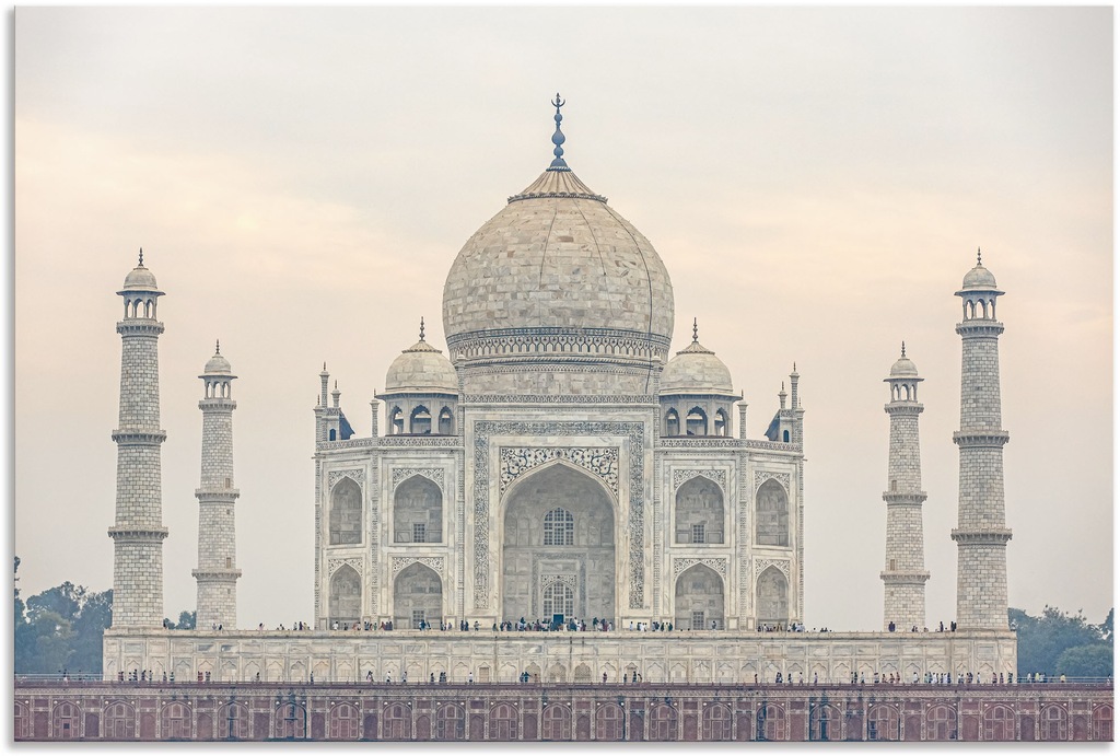 Artland Wandbild "Taj Mahal", Gebäude, (1 St.), als Alubild, Outdoorbild, P günstig online kaufen