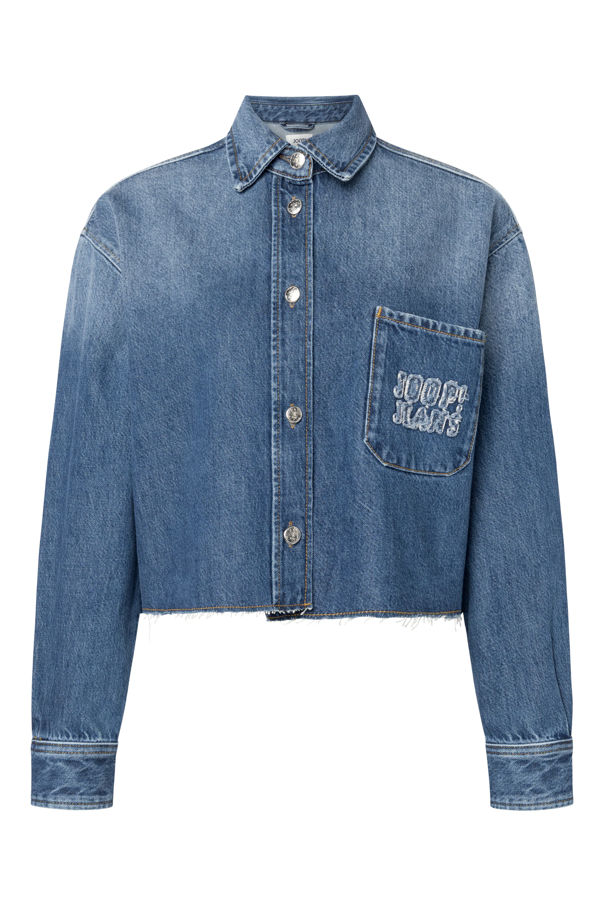 Joop Jeans Jeansbluse "Udela", Mit Rundhalsausschnitt günstig online kaufen