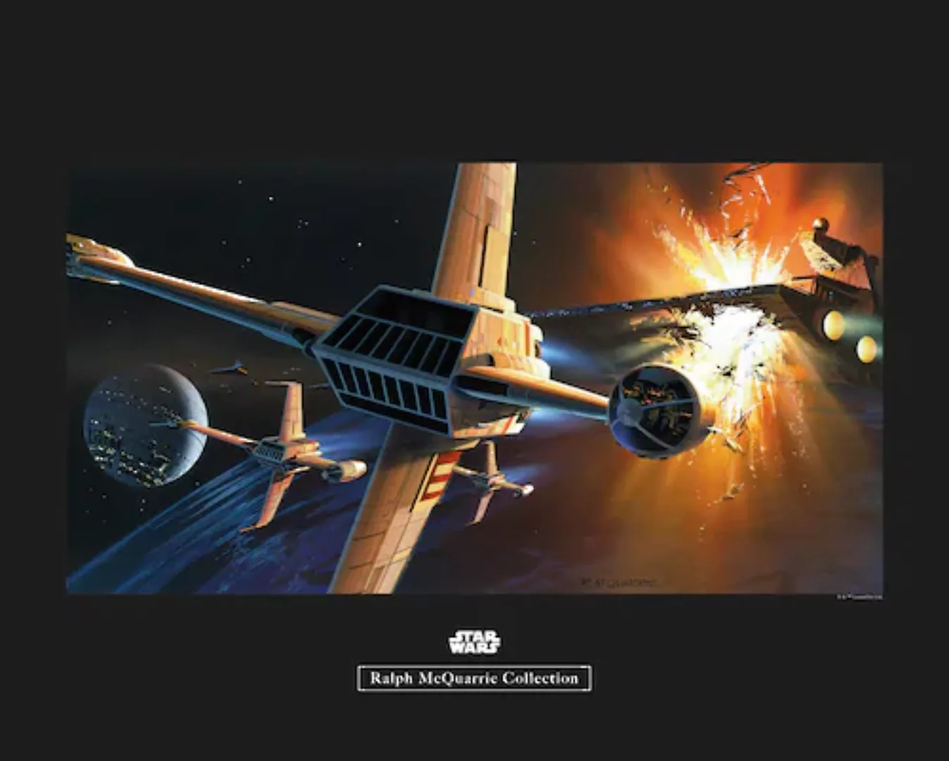 Komar Wandbild Star Wars Orbit War 50 x 40 cm günstig online kaufen