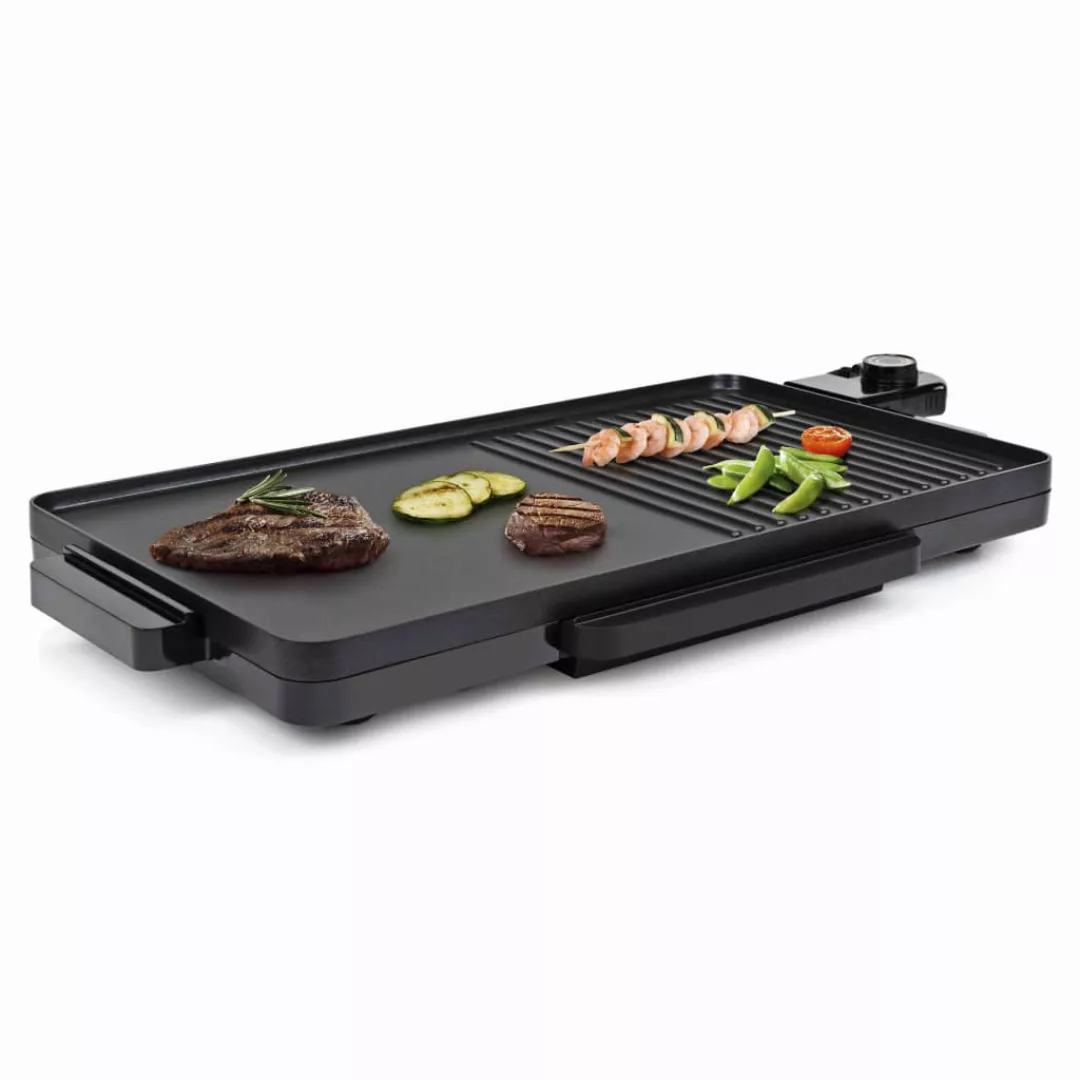 Tristar 2-in-1 Elektro-grillplatte 2000 W 49 X 27 Cm Schwarz günstig online kaufen