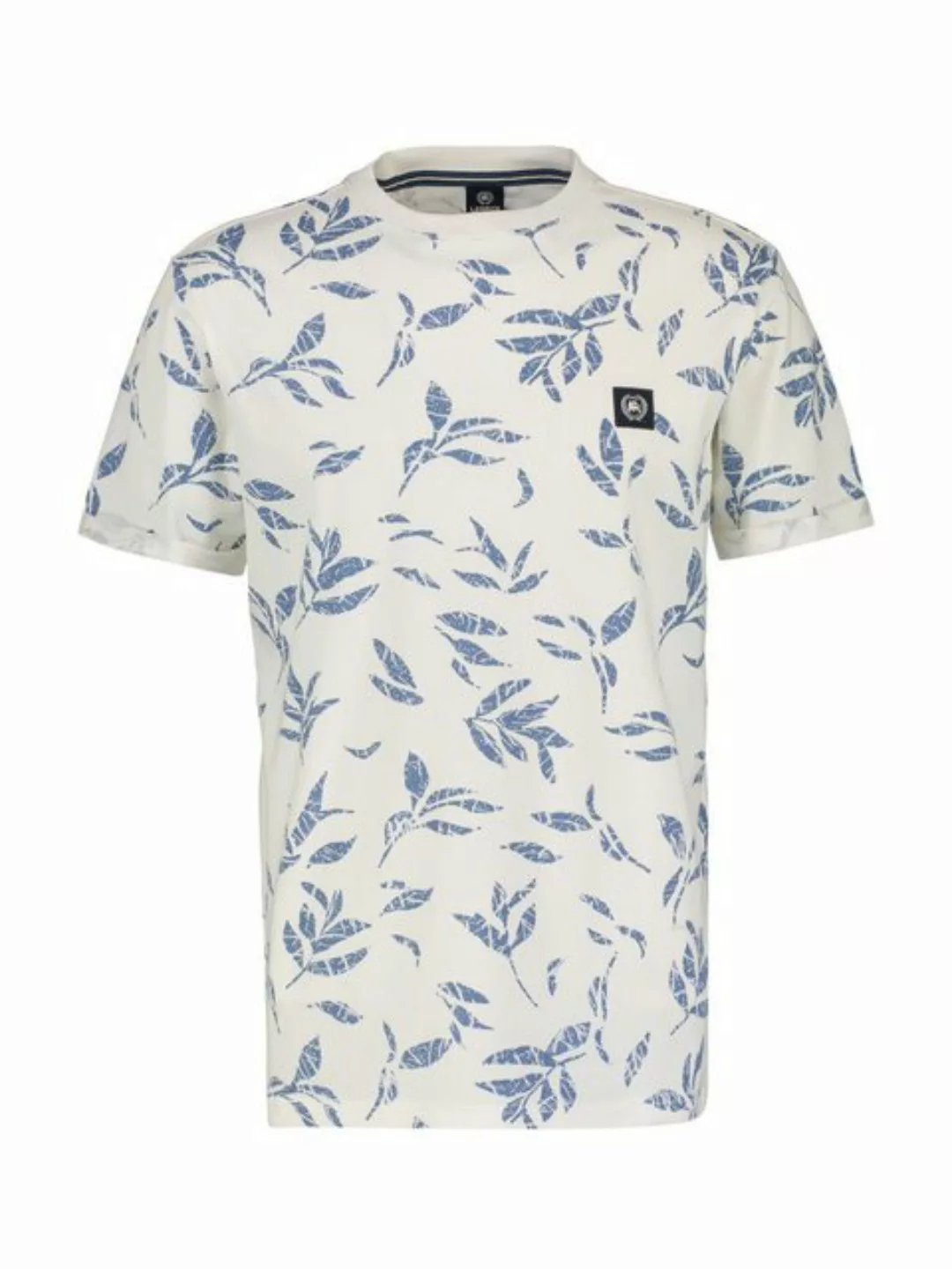 LERROS T-Shirt LERROS Herren T-Shirt mit floralem Print günstig online kaufen