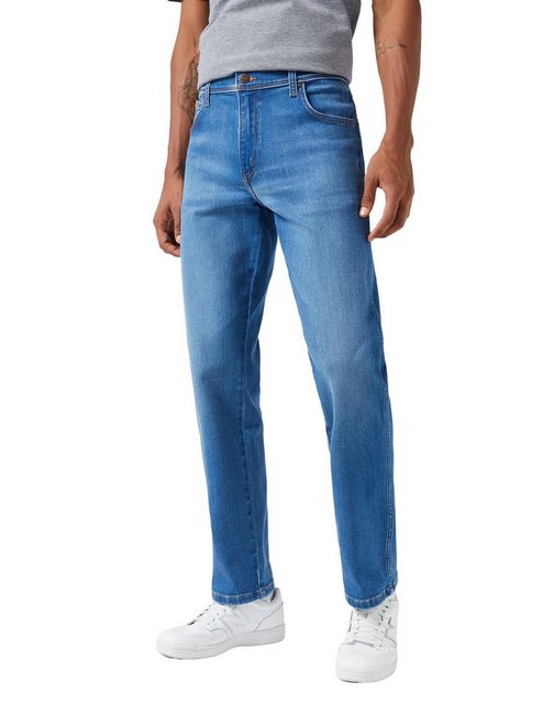 Wrangler Herren Jeans TEXAS - Regular Fit - Blau - Rustic günstig online kaufen