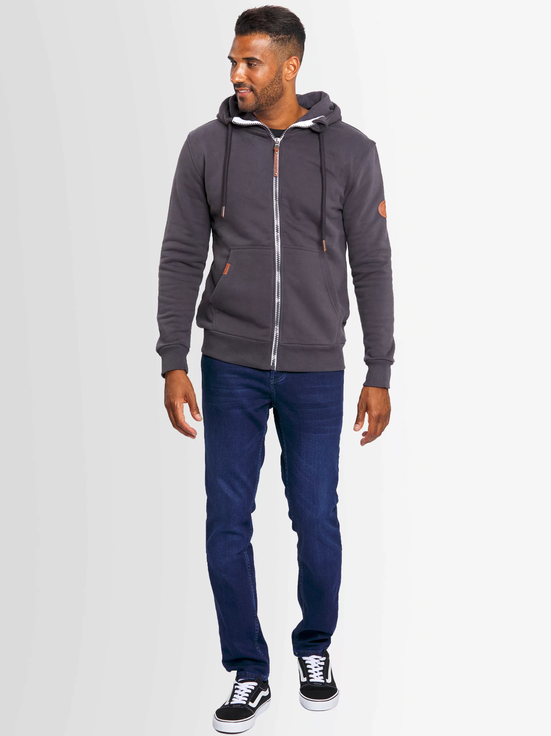 Alessandro Salvarini Sweatjacke "ASGeenio", mit hohem Kragen günstig online kaufen