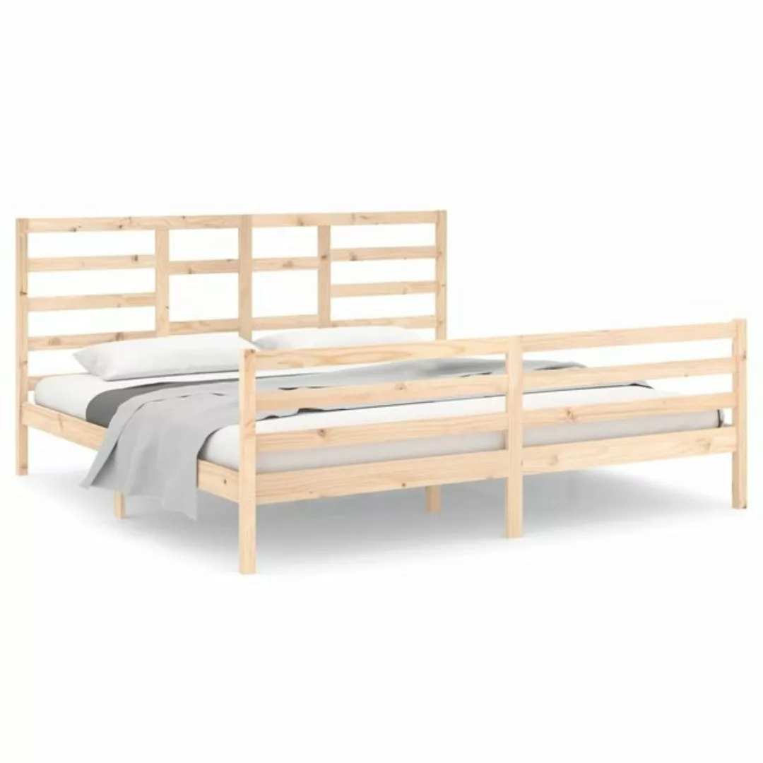 furnicato Bett Massivholzbett 200x200 cm günstig online kaufen