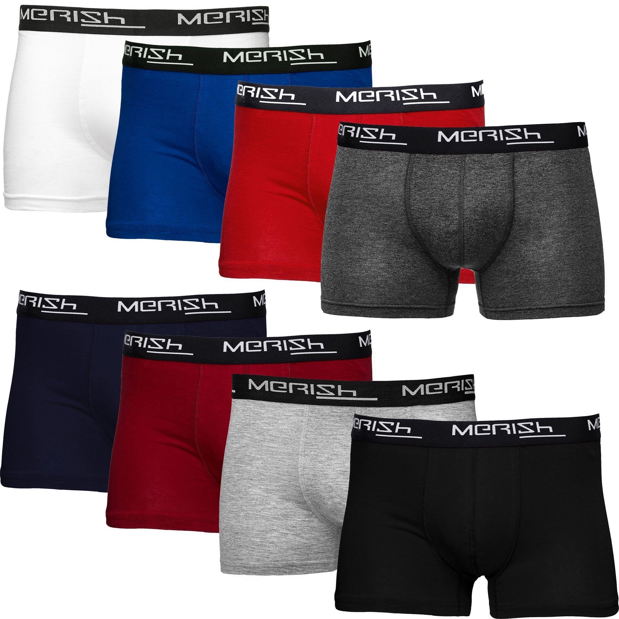 MERISH Boxershorts Herren Männer Unterhosen Baumwolle günstig online kaufen