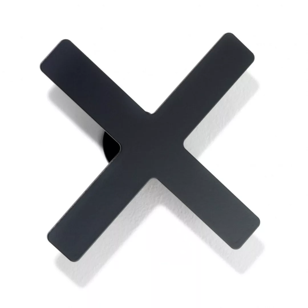 Schönbuch - Haken XY Kleiderhaken Set - schwarz/2x Haken X/BxHxT 16x16x6cm günstig online kaufen