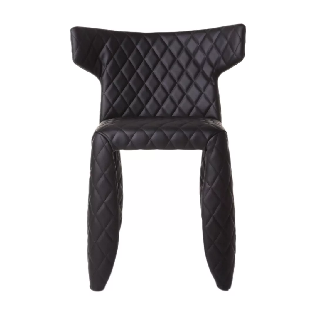 Moooi - Monster Chair - schwarz/ohne Stickerei/Kunstleder günstig online kaufen