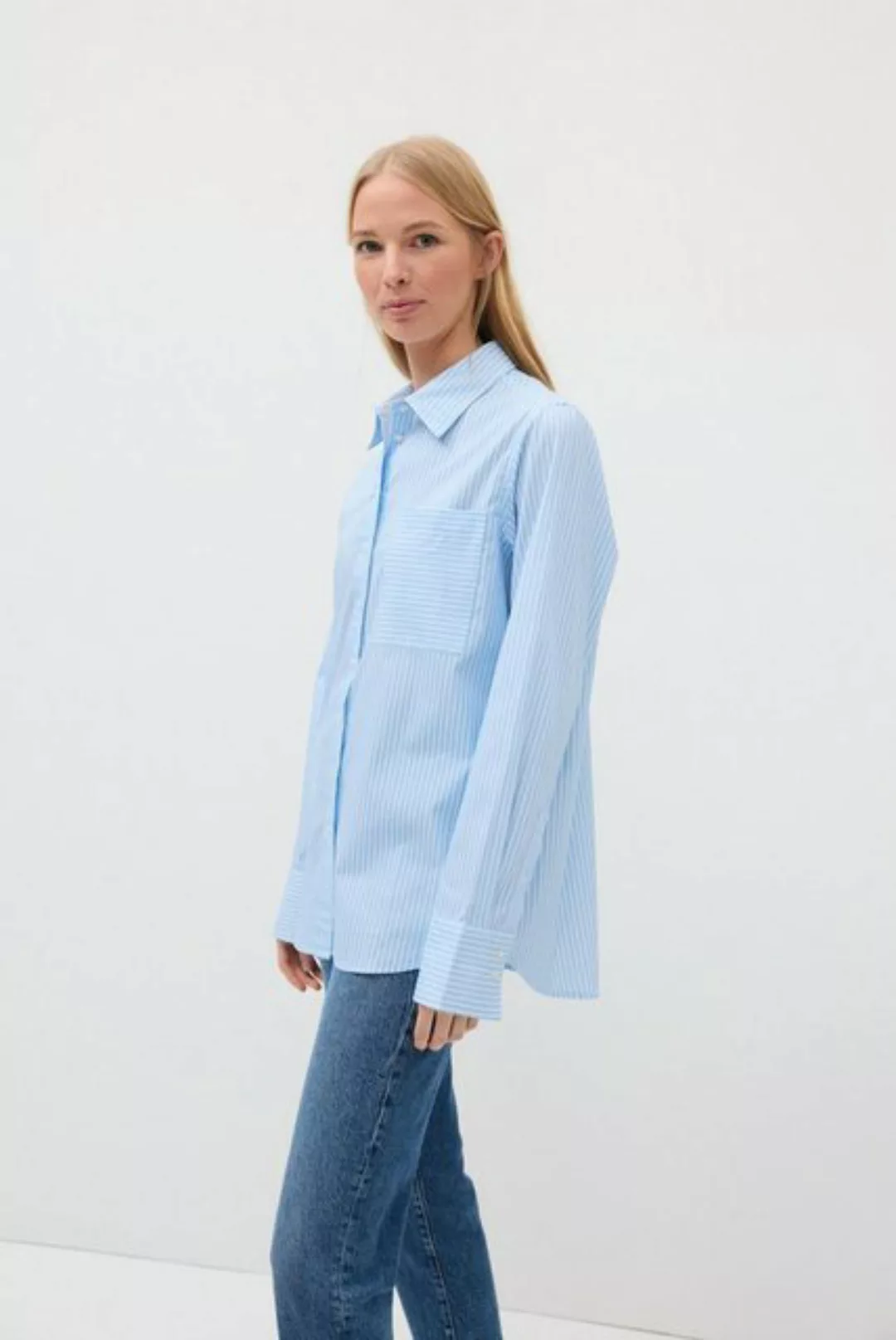 THE FASHION PEOPLE Blusenshirt Blouse striped günstig online kaufen