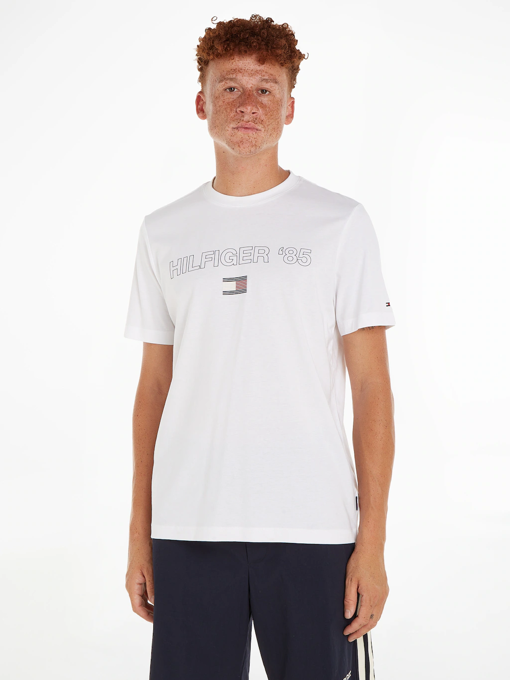 Tommy Hilfiger T-Shirt "HILFIGER 85 TEE" günstig online kaufen