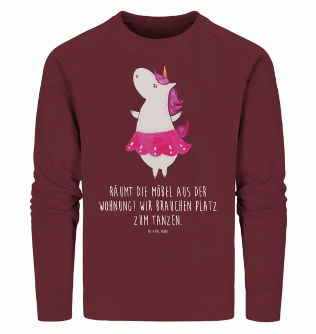 Mr. & Mrs. Panda Longpullover Größe XL Einhorn Ballerina - Burgundy - Gesch günstig online kaufen