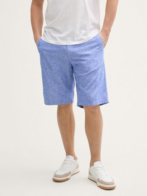 TOM TAILOR Denim Shorts Relaxed Shorts mit Leinenanteil günstig online kaufen