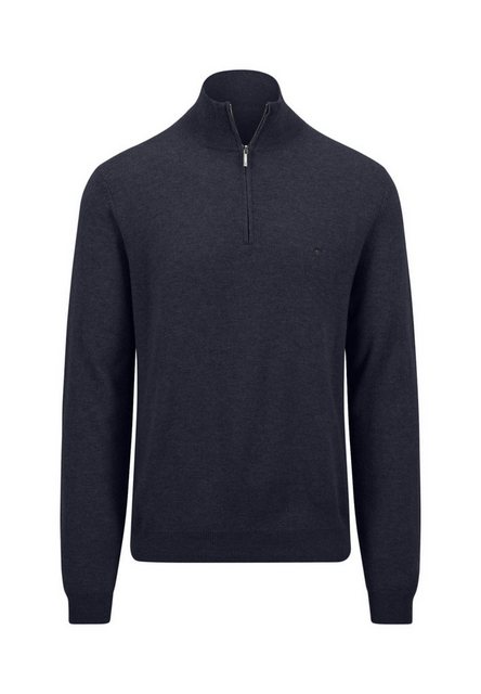 FYNCH-HATTON Wollpullover Herren Troyer aus Merino-Cashmere günstig online kaufen