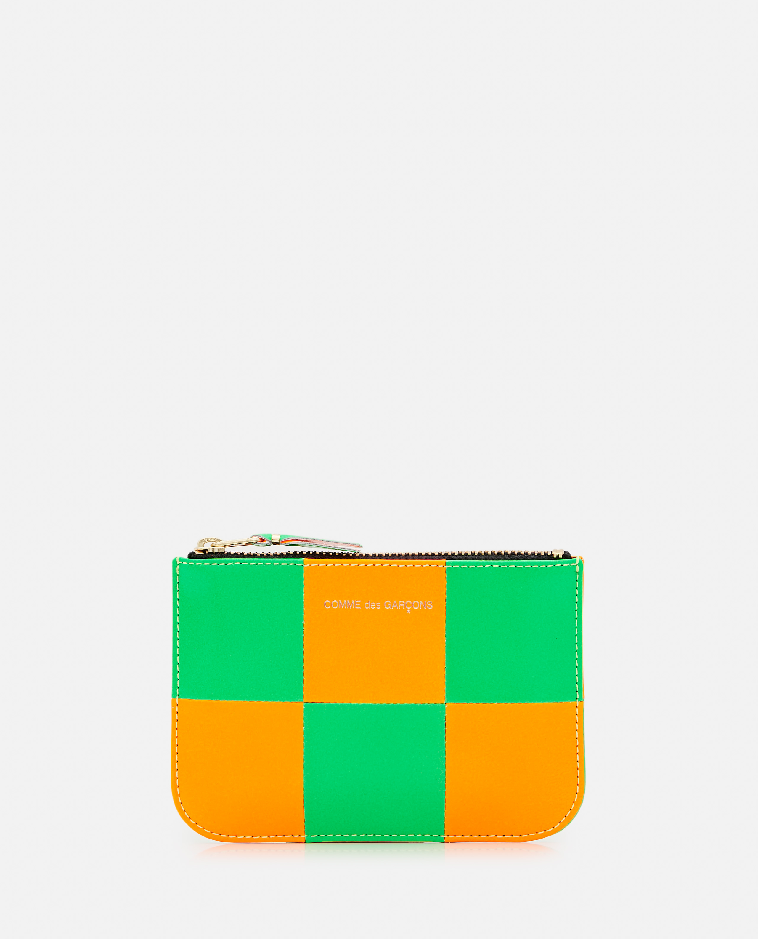 FLUO SQUARES LEATHER ZIP WALLET günstig online kaufen