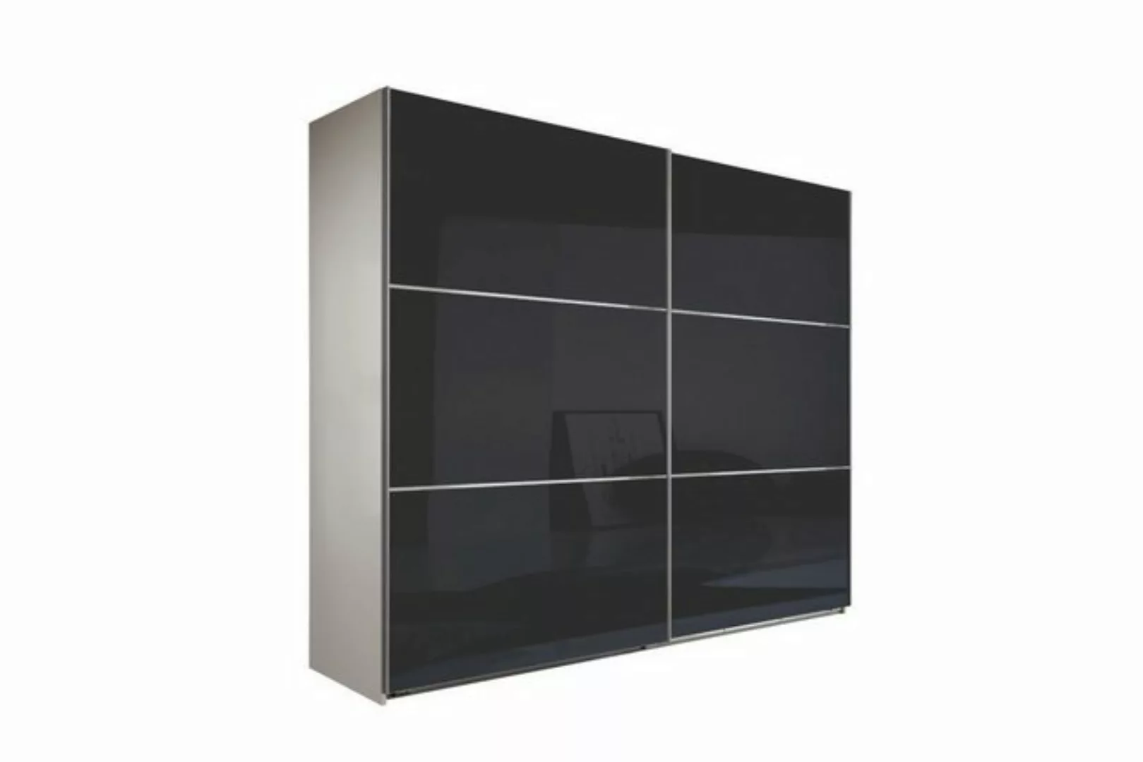 Stylefy Schwebetürenschrank Eclipse VII Grau Weiß (Kleiderschrank, Mehrzwec günstig online kaufen