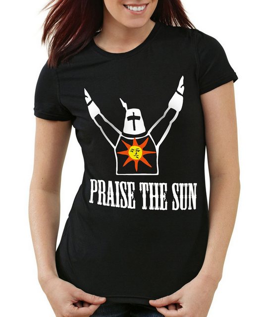 style3 T-Shirt Praise the Sun Dark Sunbro Solaire souls Gwyn Sonnen Ritter günstig online kaufen