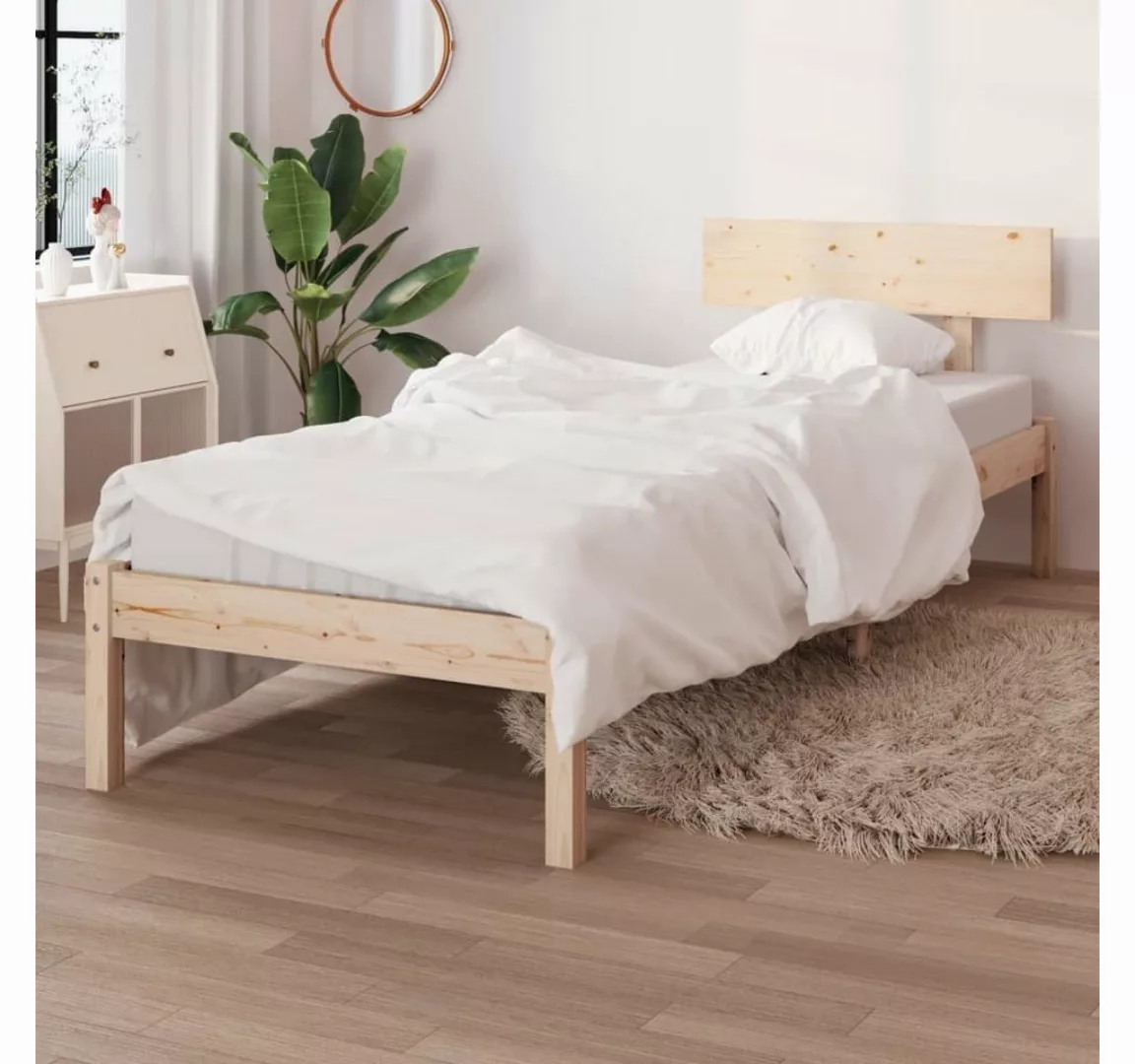 furnicato Bett Massivholzbett Kiefer 90x200 cm günstig online kaufen