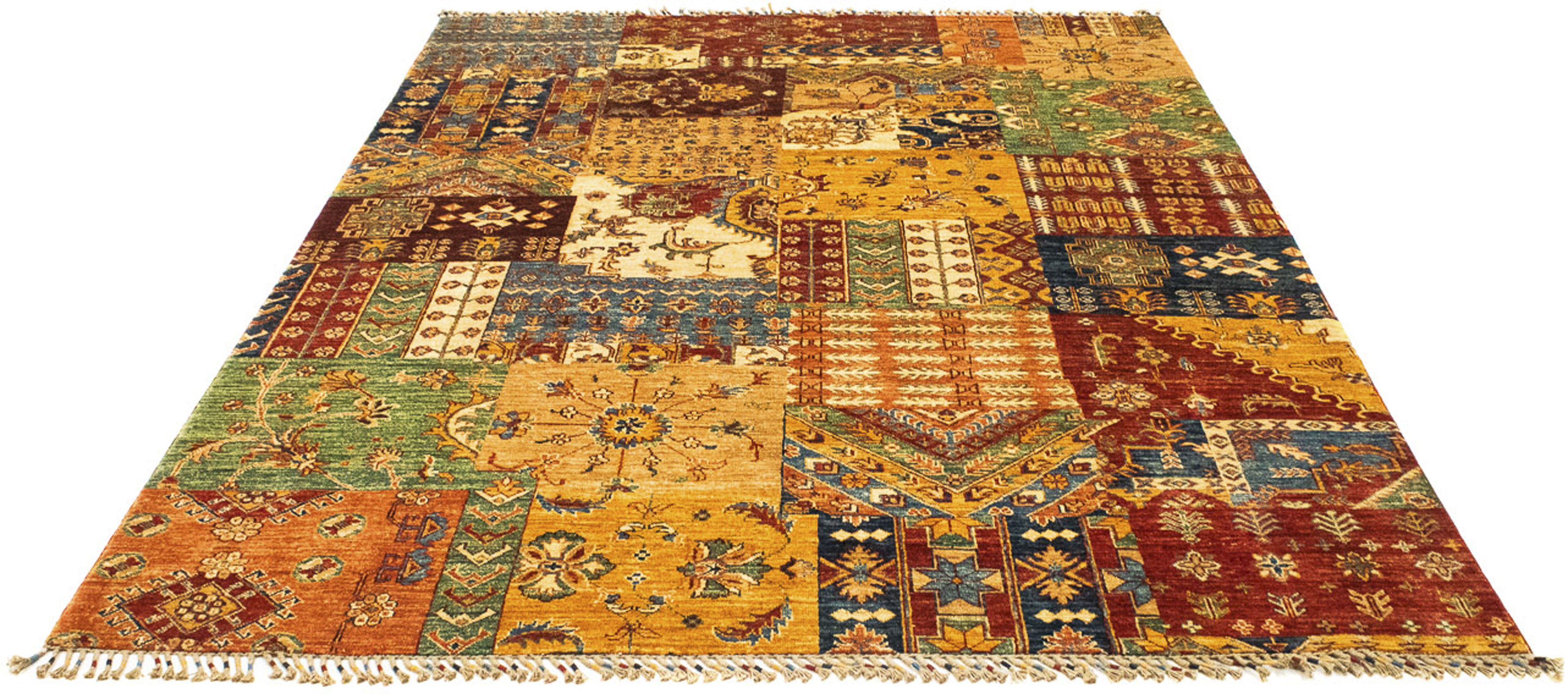 morgenland Teppich »Patchwork - 247 x 181 cm - mehrfarbig«, rechteckig, Woh günstig online kaufen