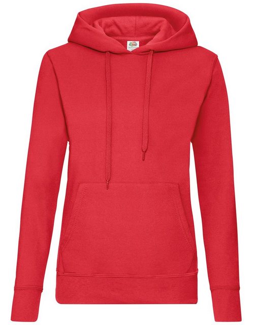 Fruit of the Loom Kapuzensweatshirt Classic Hooded Sweat Lady-Fit günstig online kaufen