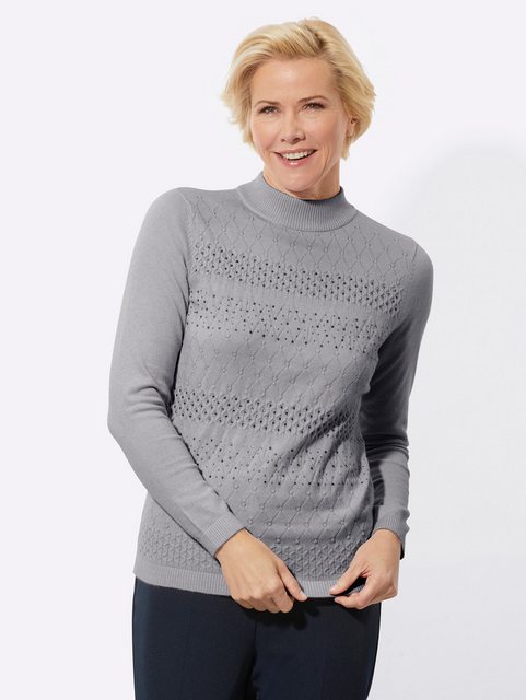 Witt Strickpullover Stehkragenpullover günstig online kaufen