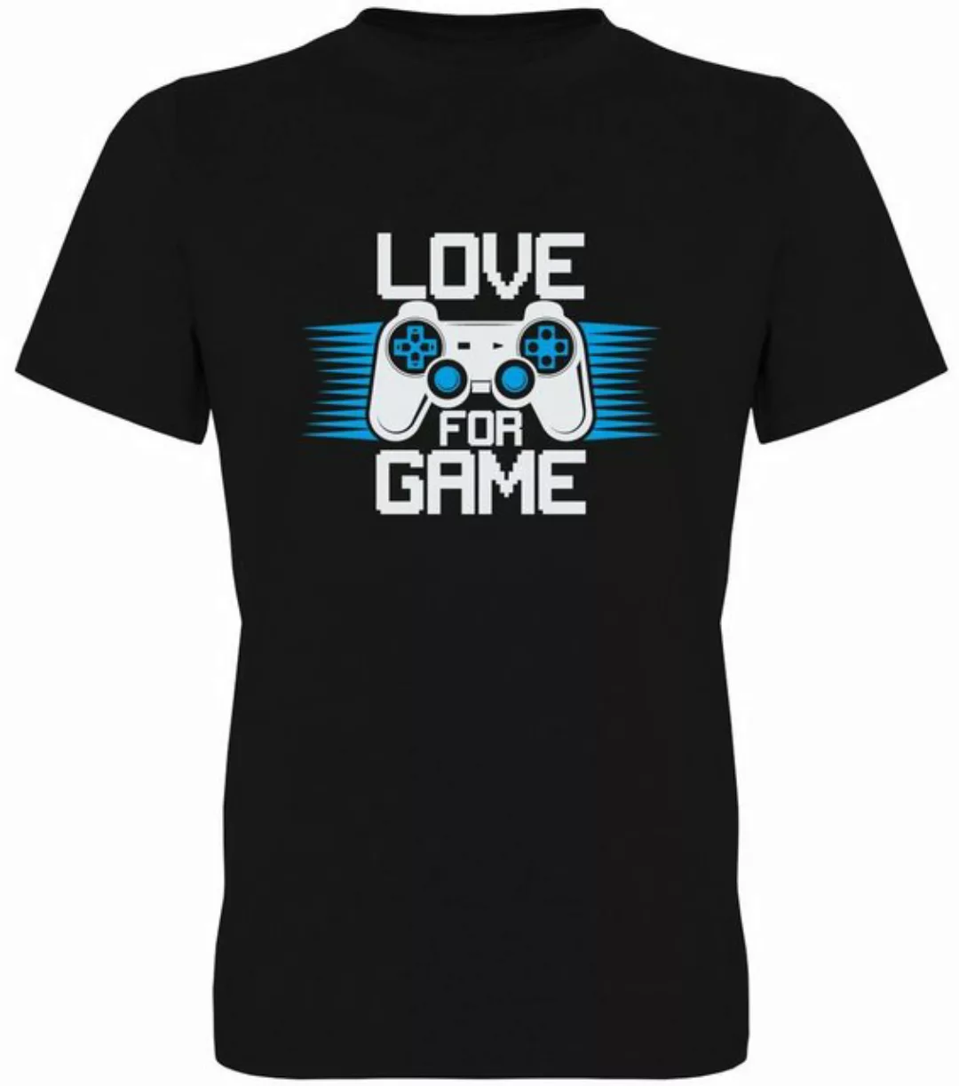 G-graphics T-Shirt Love for game Herren T-Shirt, mit trendigem Frontprint, günstig online kaufen