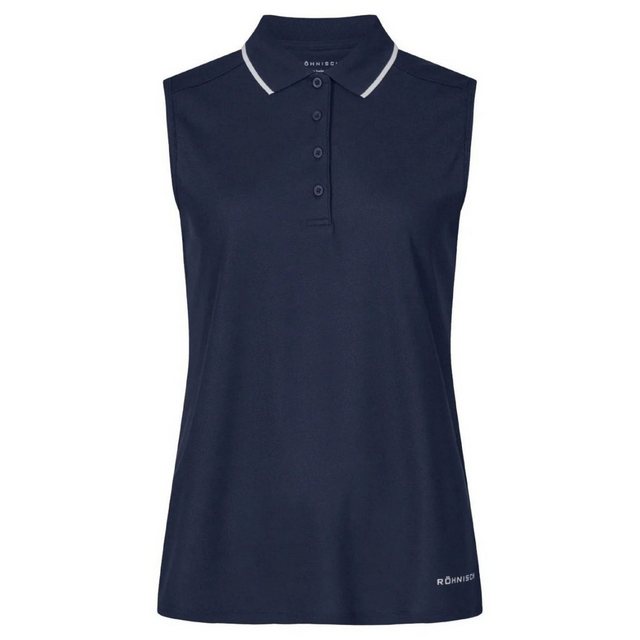 RÖHNISCH Poloshirt Röhnisch Miriam Sleeveless Polo Dunkelblau günstig online kaufen