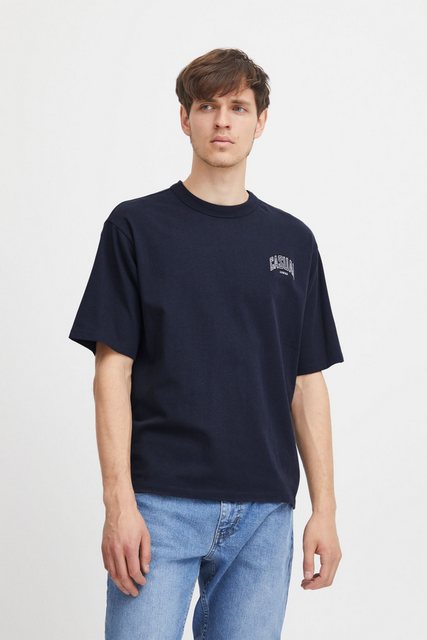 Casual Friday T-Shirt CFTue tee with small chest embroidery - 20504815 günstig online kaufen