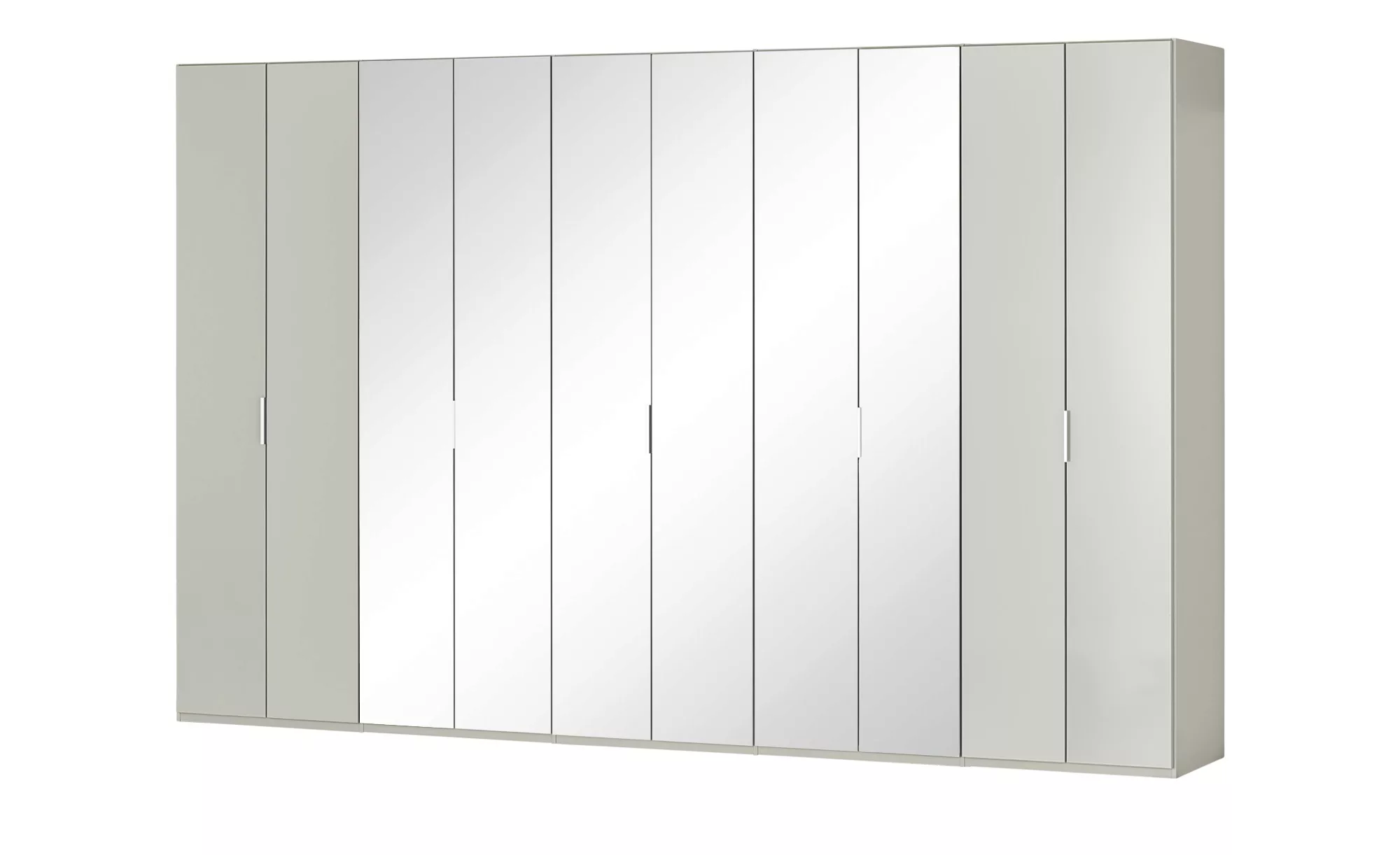 Wohnwert Falttürenschrank   Forum - grau - 375 cm - 216 cm - 58 cm - Schrän günstig online kaufen