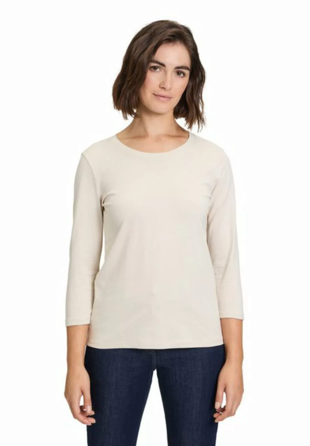 Betty Barclay 3/4-Arm-Shirt Betty Barclay Basic Shirt mit Rundhalsausschnit günstig online kaufen