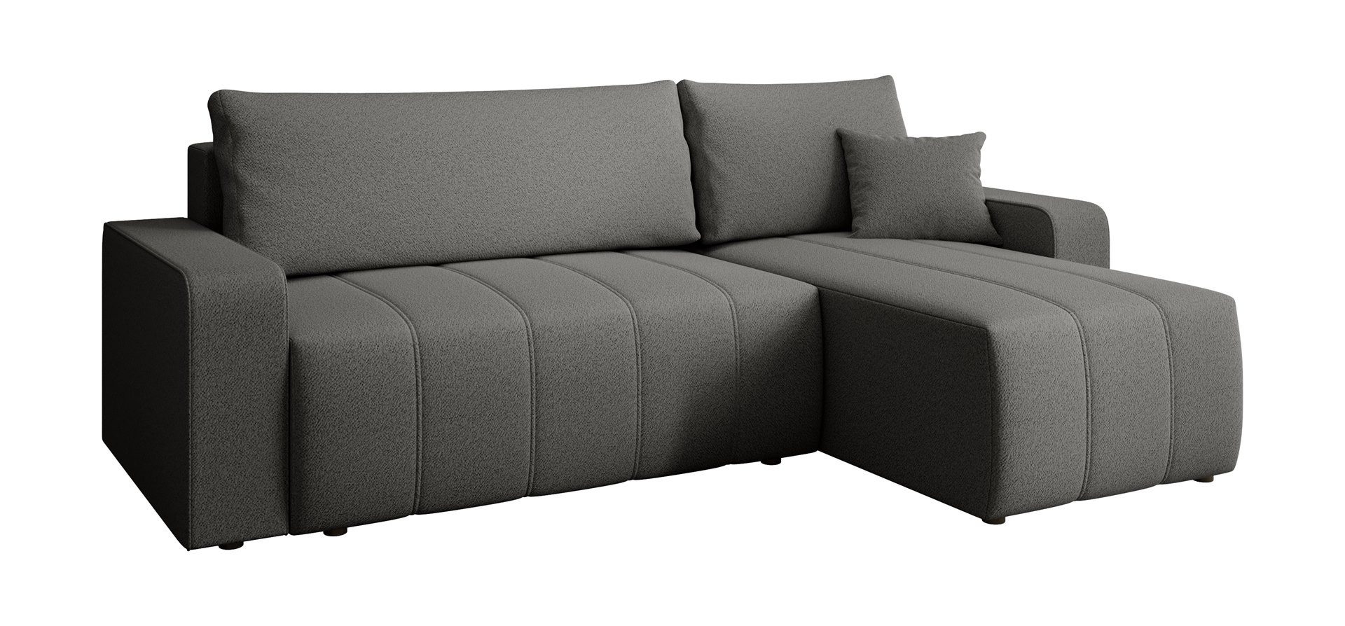 Beautysofa Ecksofa MORI, universelle Seite, mit günstig online kaufen