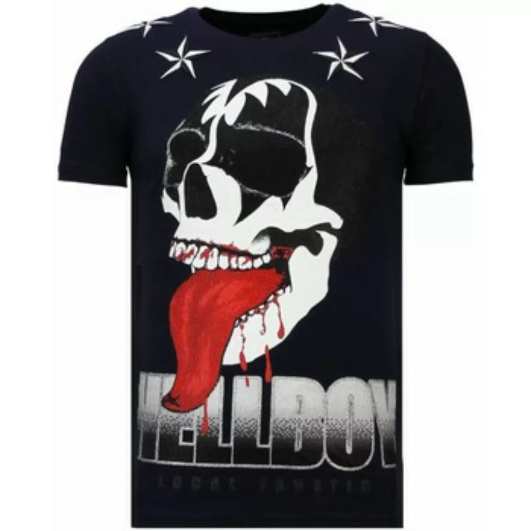 Local Fanatic  T-Shirt Hellboy Strass günstig online kaufen