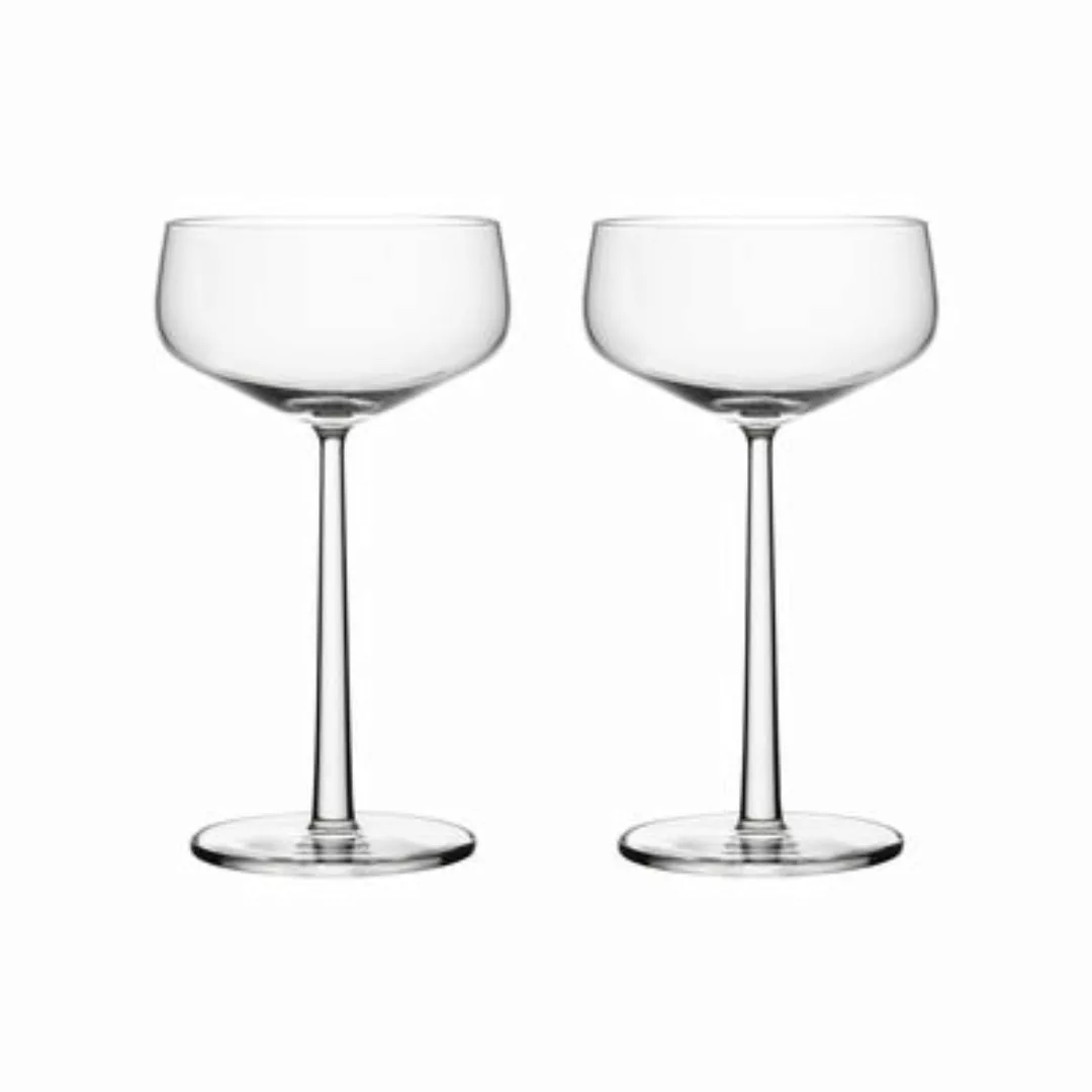 Sektgläser Essence glas transparent / 31 cl - 2er-Set - Iittala - Transpare günstig online kaufen